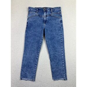 Abercrombie & Fitch Jeans Girls 14 Blue Ultra High Rise Super Skinny Ankle Denim